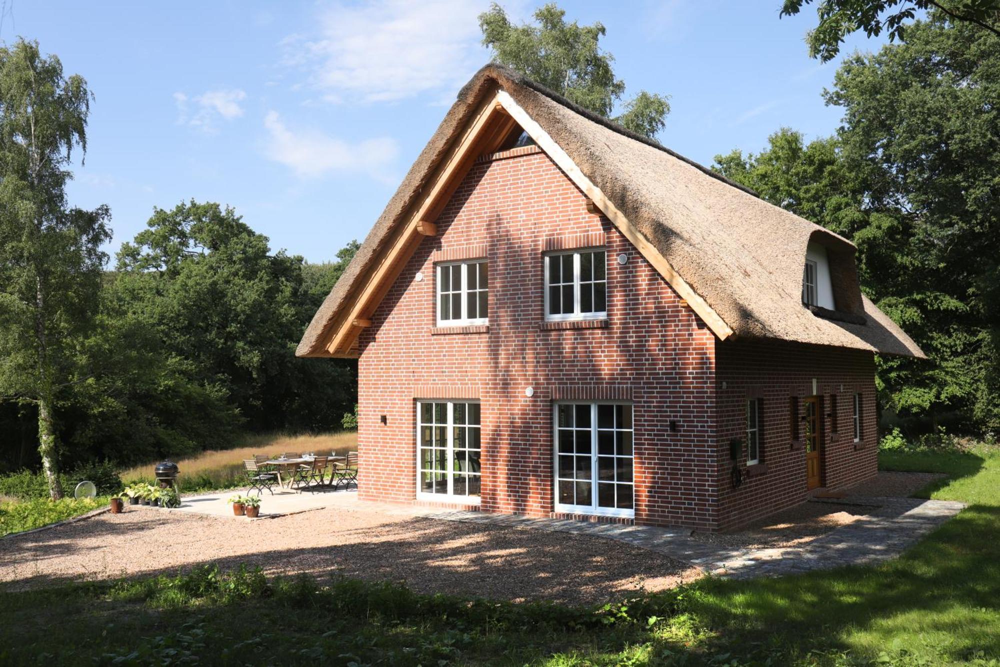Reetdachhaus In Der Bremer Schweiz Екстериор снимка