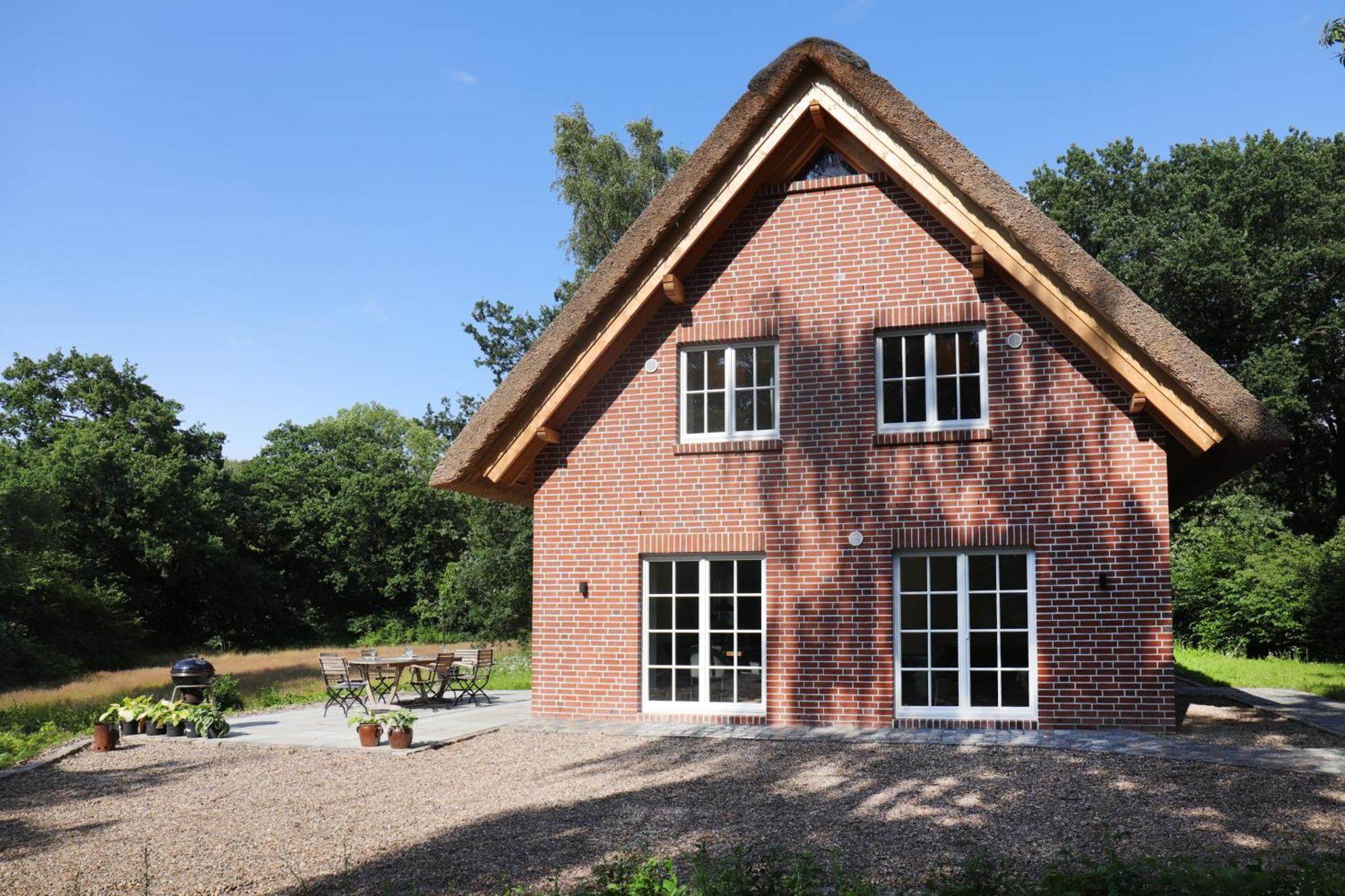 Reetdachhaus In Der Bremer Schweiz Екстериор снимка